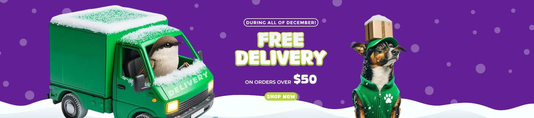 WAW PET FREE DELIVERY