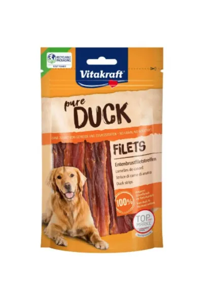 VITAKRAFT PURE DUCK STRIPS 80G