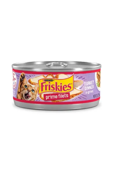 Purina Friskies Prime Filets Turkey in Gravy 156g