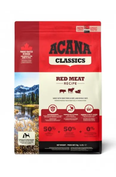 Acana Classics Dog Red Meat Recipe Beef, Pork & Lamb 9.7kg