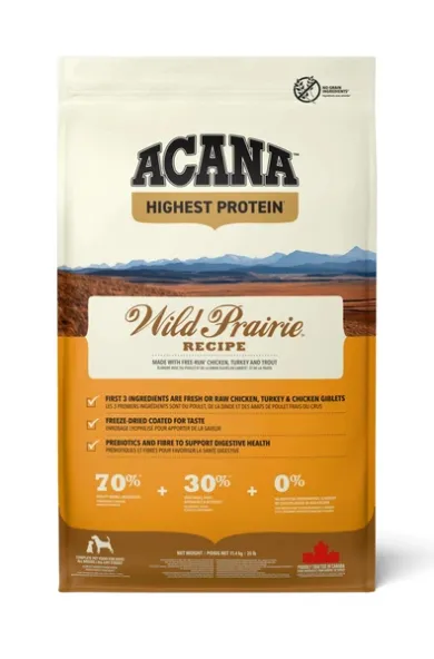 Acana Dog Wild Prairie Recipe Chicken 2kg