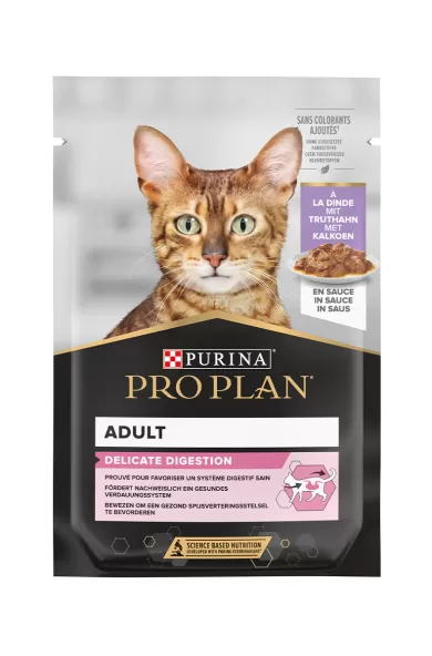 Purina Pro Plan Adult Delicate Digestion Cat Turkey - 85g