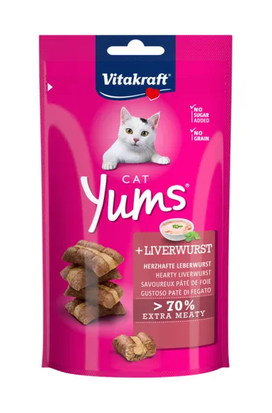 VITAKRAFT CAT YUMS LIVER SAUSAGE