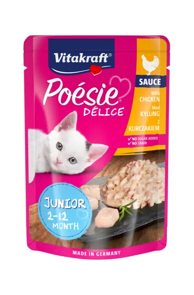 VITAKRAFT POESIE DELI SAUCE CHICKEN JUNIOR