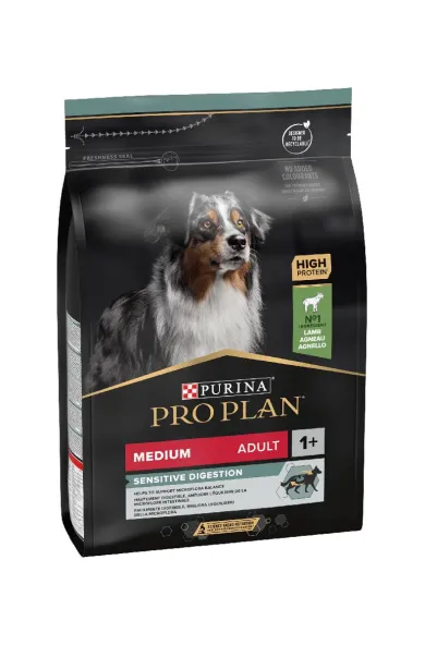 PURINA PROPLAN MEDIUM ADULT SENSITIVE DIGESTION DOG LAMB - 3KG