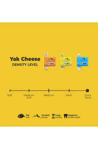 NUFF Himalayan Yak Cheese Chew with Turmeric