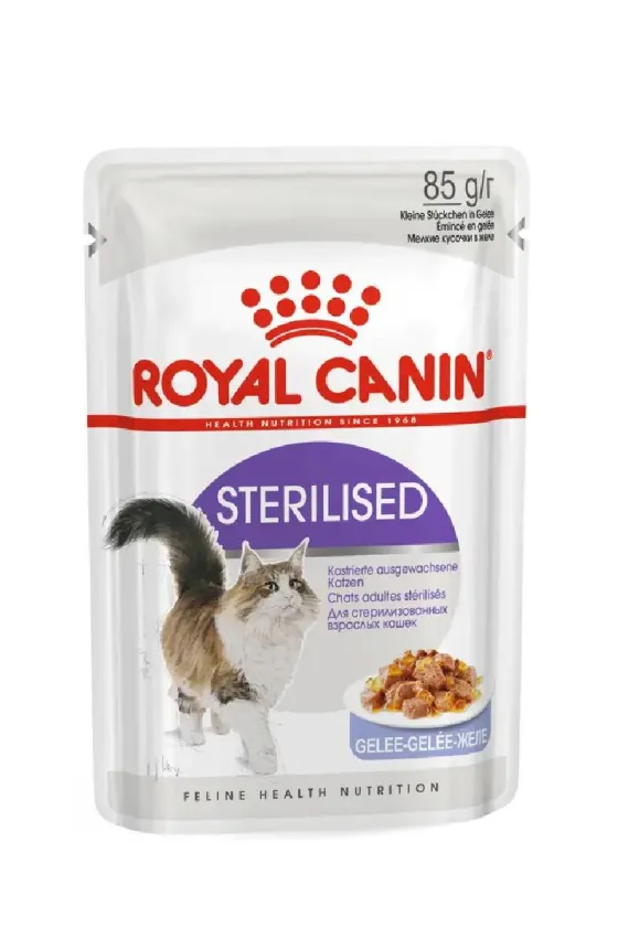 Royal Canin Wet Sterilised Jelly 12 x 85 gr