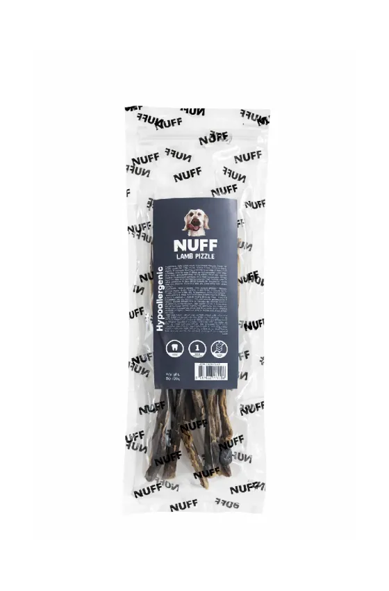 NUFF Lamb Pizzle Dog Chews 80 - 100g