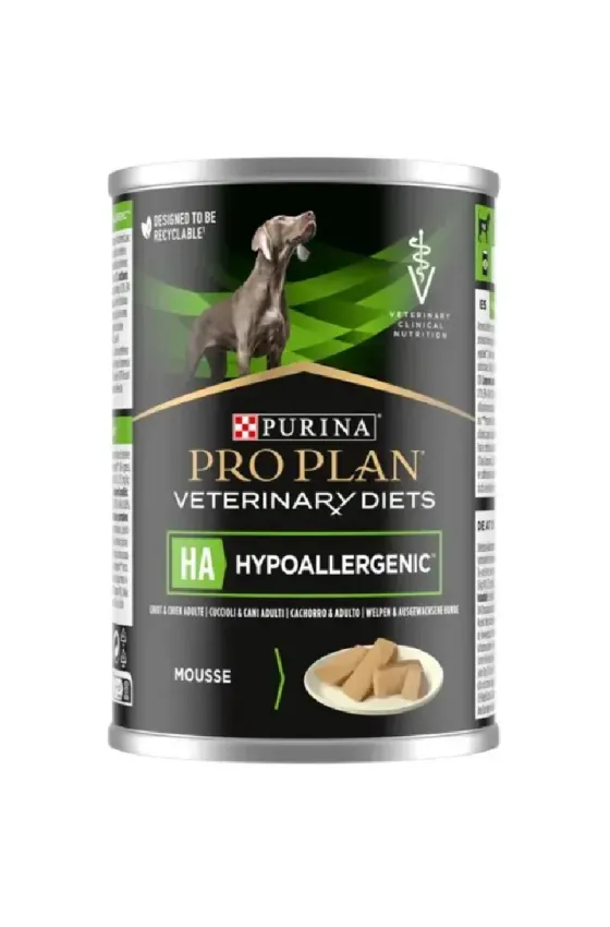 PURINA PRO PLAN VETERINARY DIETS DOG HA Hypoallergenic Mousse