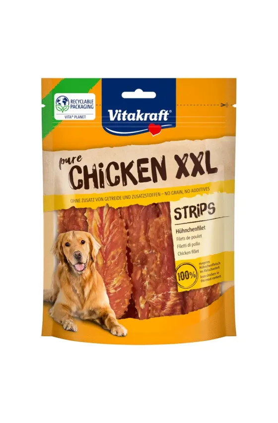Vitakraft Pure Chicken XXL Strips 250g