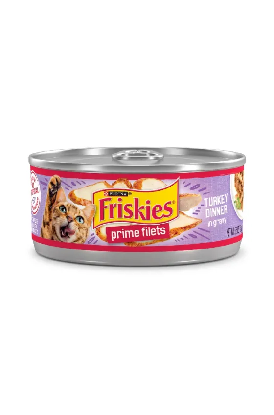 Purina Friskies Prime Filets Turkey in Gravy 156g