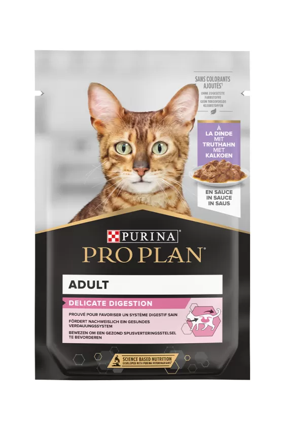 Purina Pro Plan Adult Delicate Digestion Cat Turkey - 85g